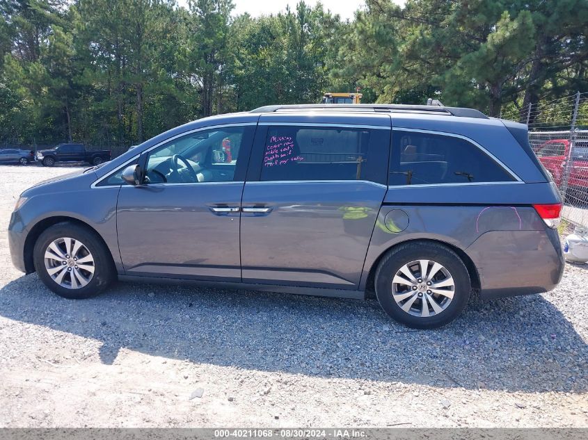 2015 Honda Odyssey Ex-L VIN: 5FNRL5H60FB095805 Lot: 40211068