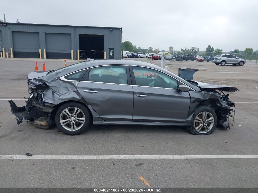 2019 Hyundai Sonata Sel VIN: 5NPE34AF1KH803915 Lot: 40211087