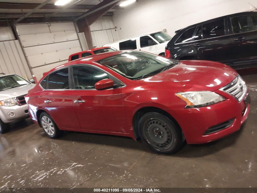 2013 Nissan Sentra S VIN: 3N1AB7AP4DL769809 Lot: 40211095