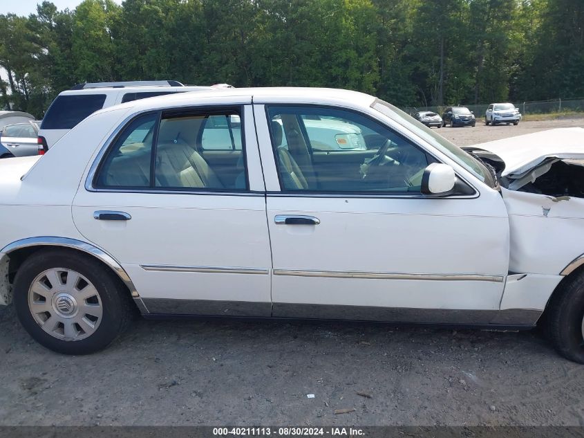 2004 Mercury Grand Marquis Ls VIN: 2MEFM75W04X639716 Lot: 40211113