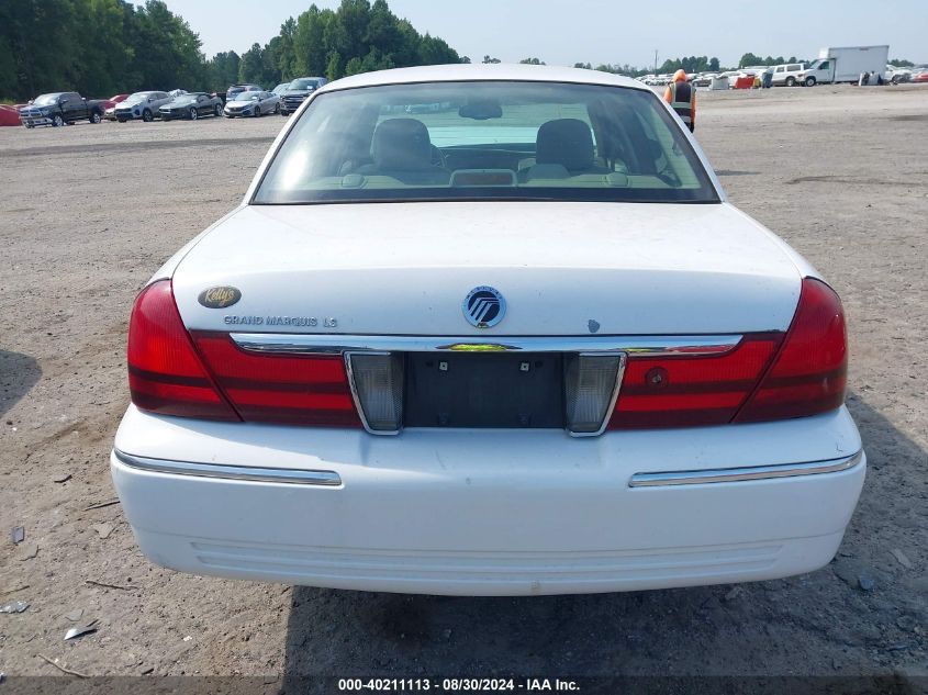 2004 Mercury Grand Marquis Ls VIN: 2MEFM75W04X639716 Lot: 40211113