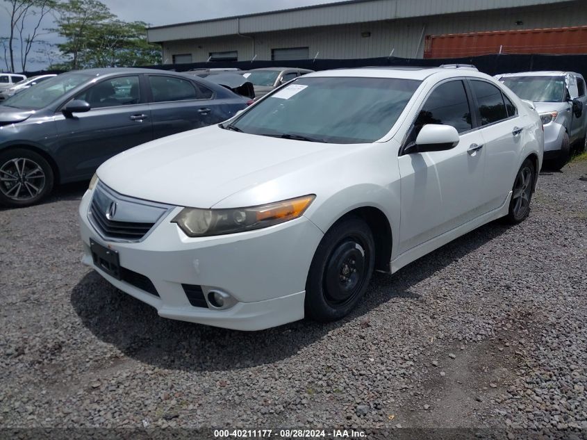 VIN JH4CU2F89DC007011 2013 Acura TSX, 2.4 no.2