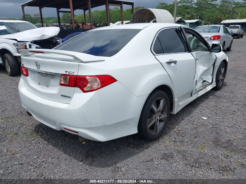 VIN JH4CU2F89DC007011 2013 Acura TSX, 2.4 no.4