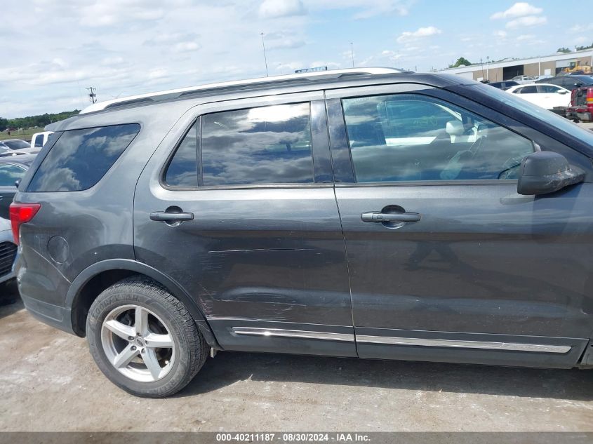 2018 Ford Explorer Xlt VIN: 1FM5K7D87JGB89095 Lot: 40211187