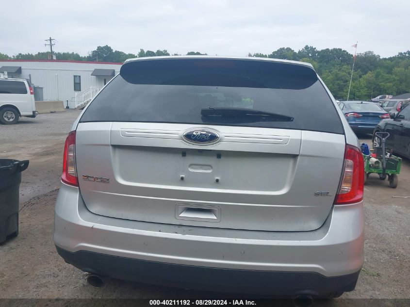 2013 Ford Edge Sel VIN: 2FMDK3JC4DBC88434 Lot: 40211192