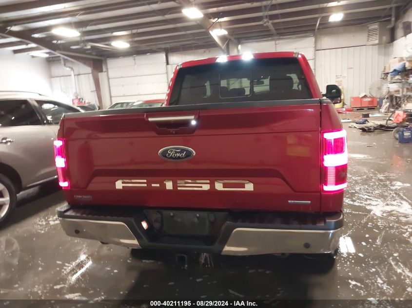 2018 Ford F-150 Lariat VIN: 1FTEW1EG0JKD15886 Lot: 40361522