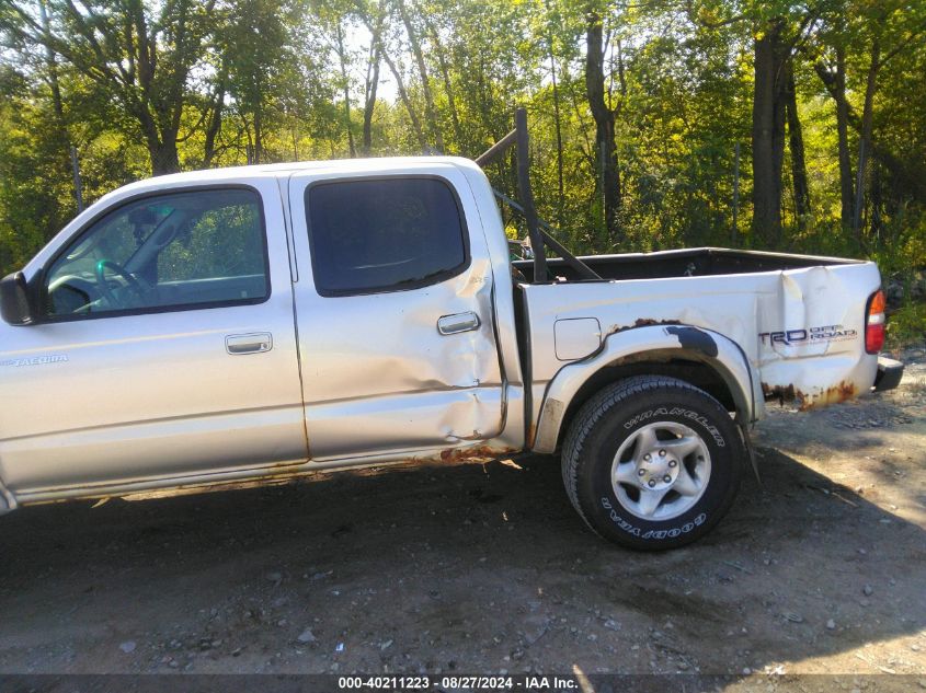 2002 Toyota Tacoma Base V6 VIN: 5TEHN72N02Z082031 Lot: 40211223