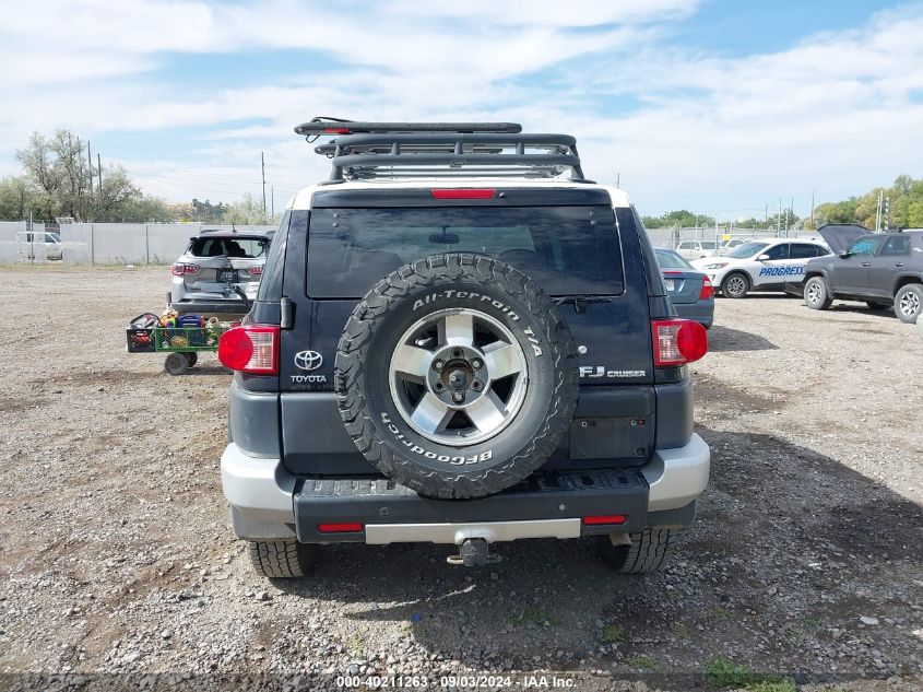 2008 Toyota Fj Cruiser VIN: JTEBU11FX8K054620 Lot: 40211263