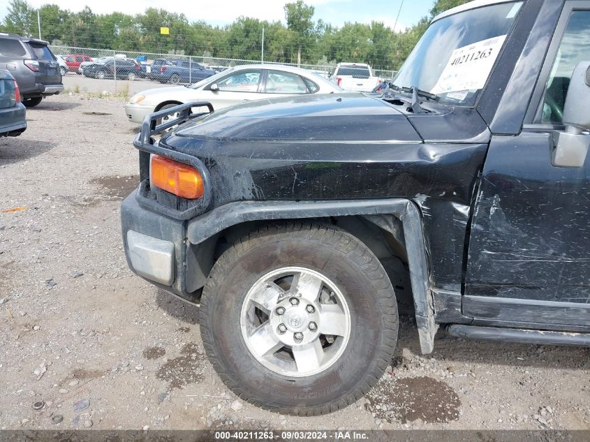 2008 Toyota Fj Cruiser VIN: JTEBU11FX8K054620 Lot: 40211263