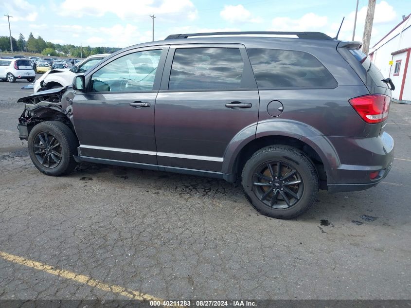 2019 Dodge Journey Se VIN: 3C4PDCBG7KT837817 Lot: 40211283