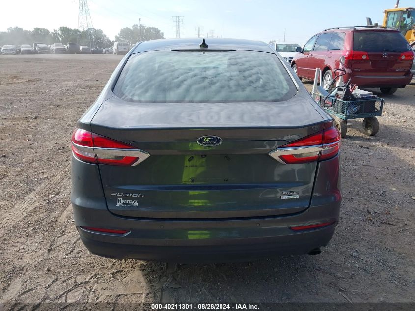 2020 Ford Fusion Sel VIN: 3FA6P0CD4LR255118 Lot: 40211301