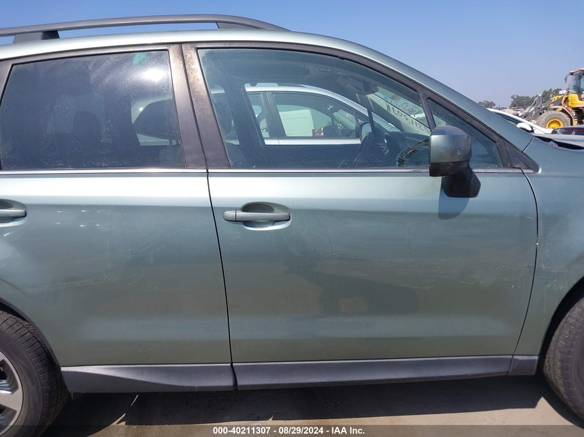 VIN JF2SJAJC0JH573554 2018 SUBARU FORESTER 2.5I LIMITED