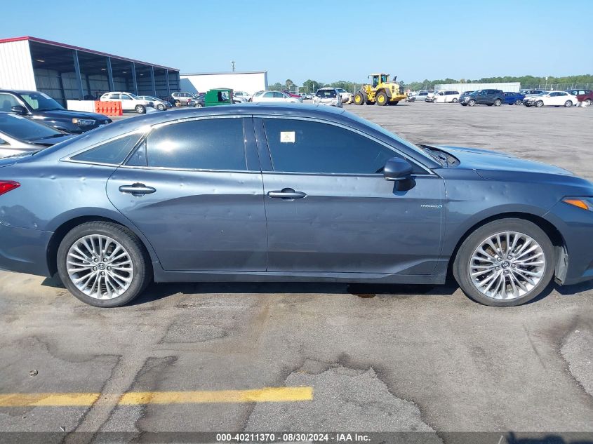 2019 Toyota Avalon Hybrid Limited VIN: 4T1B21FB4KU008241 Lot: 40211370