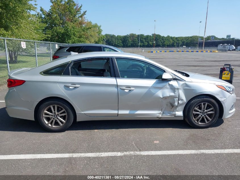 2017 Hyundai Sonata VIN: 5NPE24AF8HH504238 Lot: 40211381