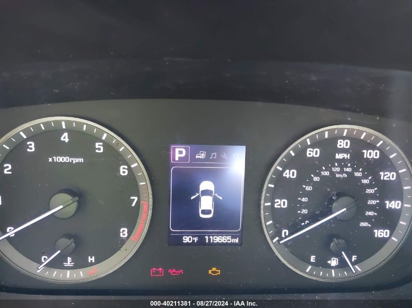 2017 HYUNDAI SONATA - 5NPE24AF8HH504238