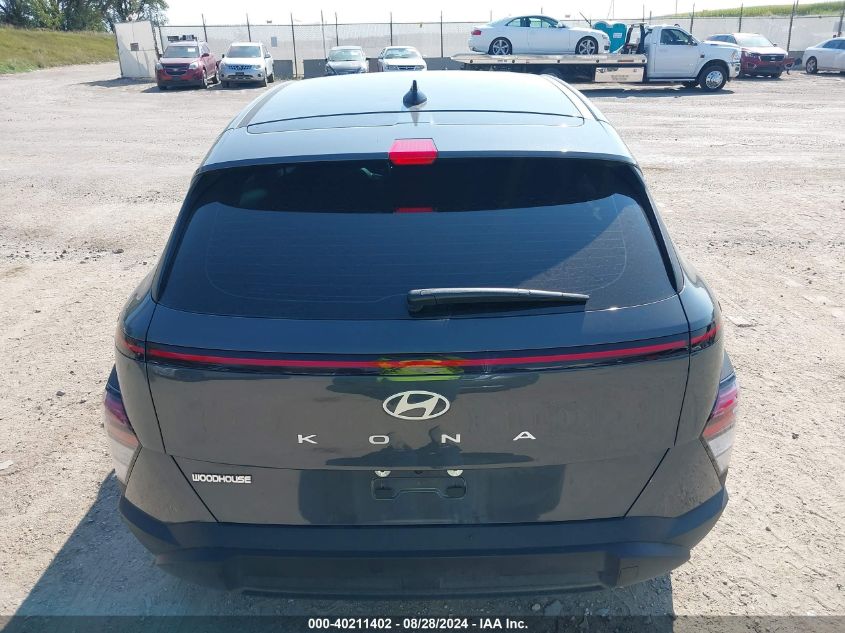 2024 Hyundai Kona Se VIN: KM8HA3AB6RU049352 Lot: 40211402