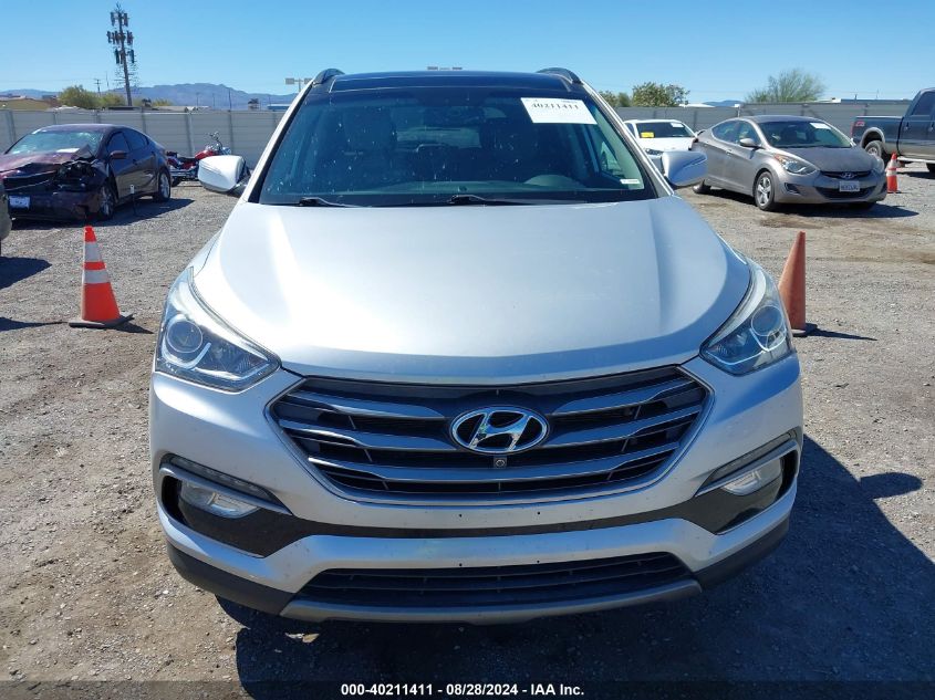 2018 Hyundai Santa Fe Sport 2.4L VIN: 5XYZUDLB5JG507102 Lot: 40211411