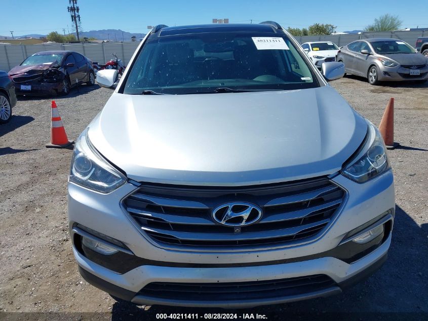 2018 Hyundai Santa Fe Sport 2.4L VIN: 5XYZUDLB5JG507102 Lot: 40211411