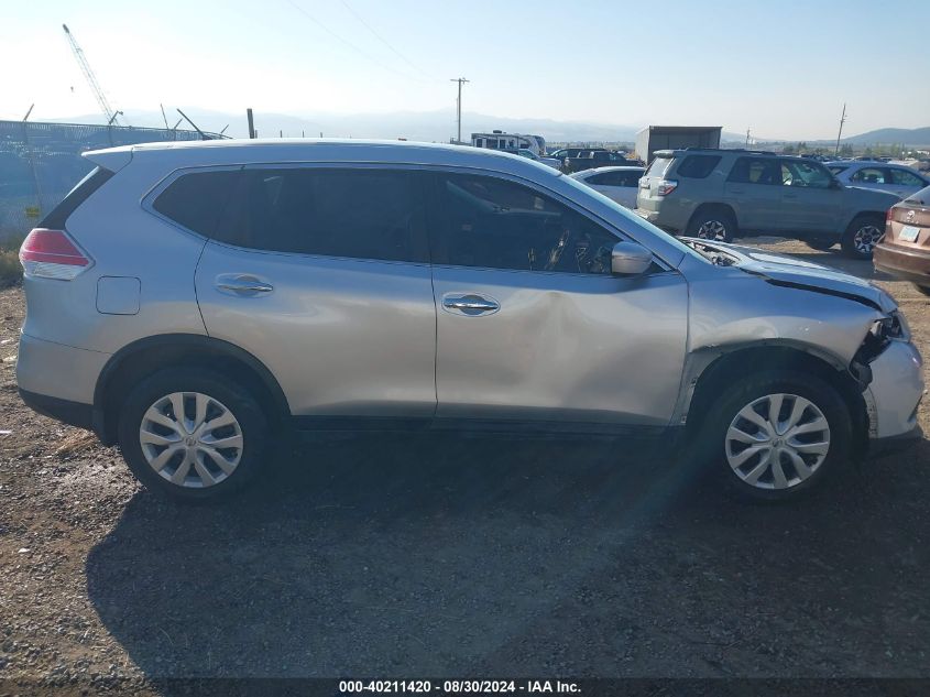 2015 Nissan Rogue S VIN: KNMAT2MV6FP500922 Lot: 40211420