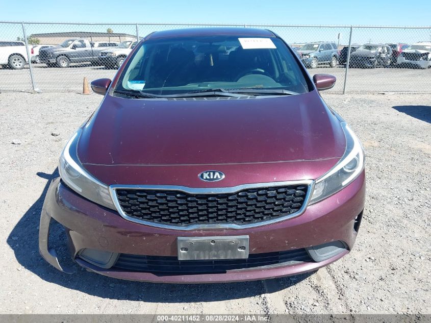 2017 Kia Forte Lx VIN: 3KPFK4A71HE124627 Lot: 40211452