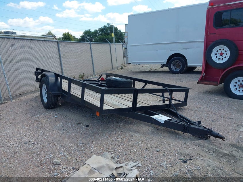 1999 EAGLE TRAILER CO. SMALL UTILITY TRAILER