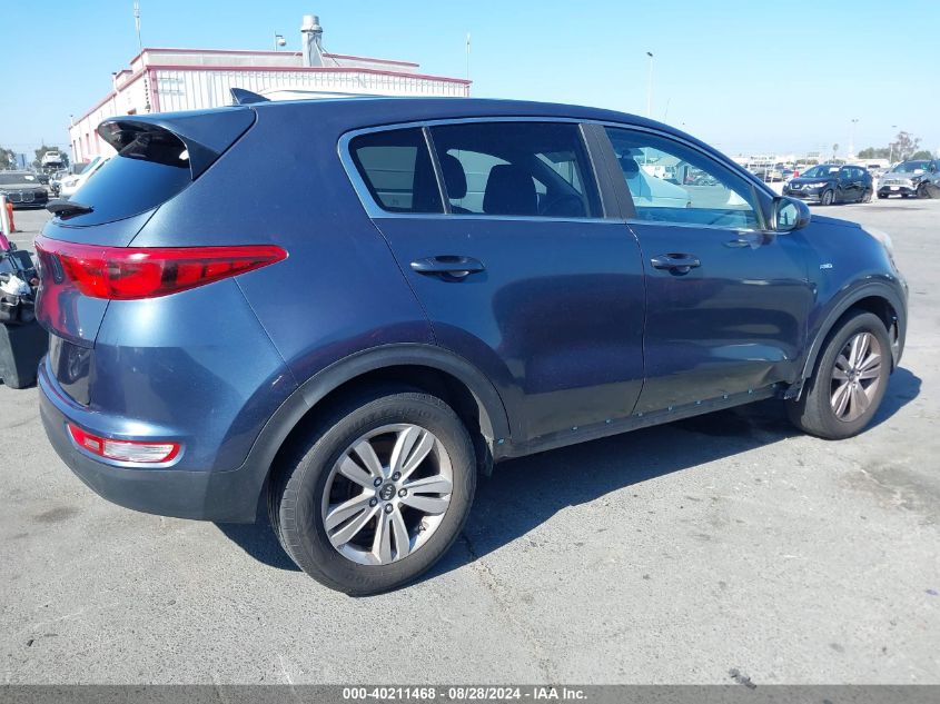 2017 Kia Sportage Lx VIN: KNDPMCAC7H7079165 Lot: 40211468