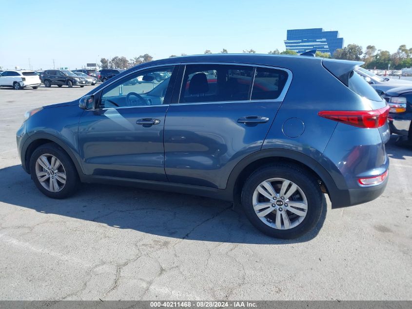 2017 Kia Sportage Lx VIN: KNDPMCAC7H7079165 Lot: 40211468