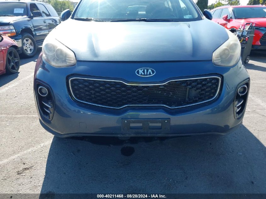 2017 Kia Sportage Lx VIN: KNDPMCAC7H7079165 Lot: 40211468