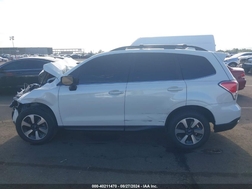 2018 Subaru Forester 2.5I Limited VIN: JF2SJARCXJH421348 Lot: 40211470