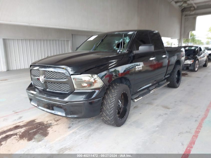 2017 Ram 1500 Slt Quad Cab 4X2 6'4 Box VIN: 1C6RR6GG1HS804141 Lot: 40211472