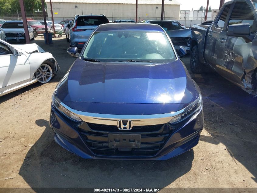 2018 Honda Accord Lx VIN: 1HGCV1F11JA257041 Lot: 40211473