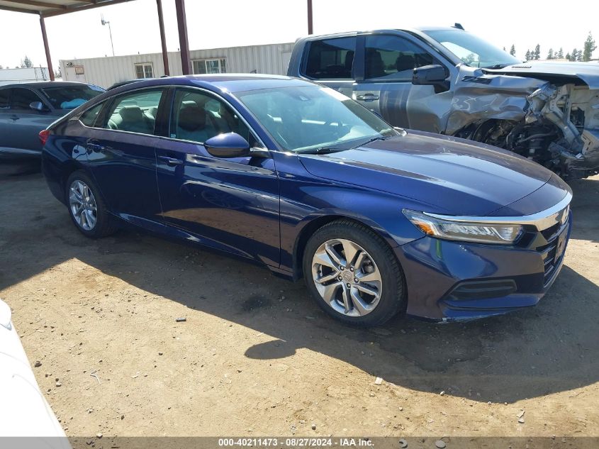 2018 Honda Accord Lx VIN: 1HGCV1F11JA257041 Lot: 40211473