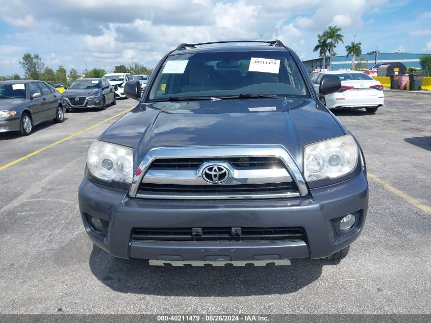 2007 Toyota 4Runner Sr5 V6 VIN: JTEBU14R070127011 Lot: 40211479