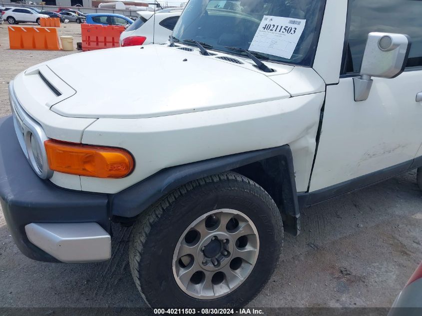 2013 Toyota Fj Cruiser VIN: JTEBU4BF1DK169150 Lot: 40211503