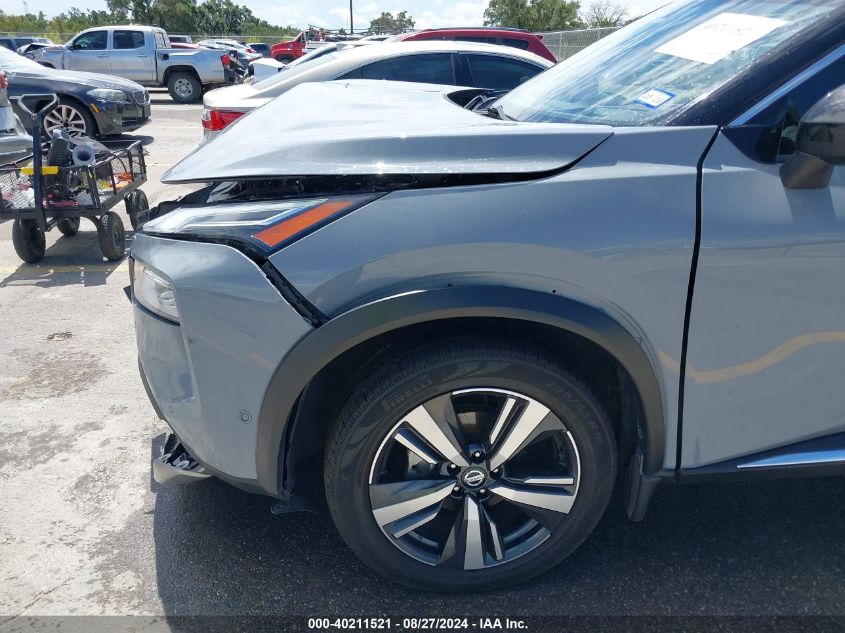 2021 Nissan Rogue Platinum Fwd VIN: JN8AT3DC8MW105605 Lot: 40211521