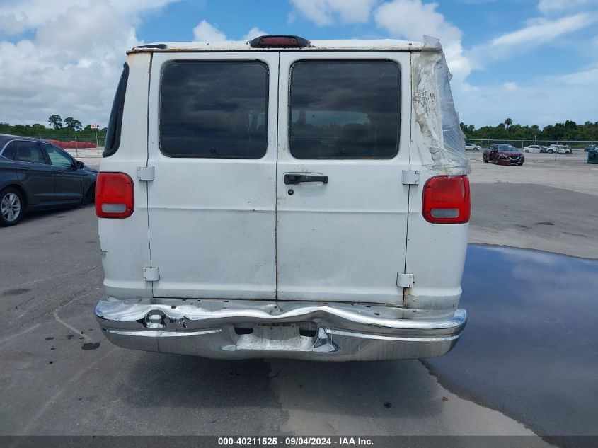 1996 Dodge Ram Wagon B3500 VIN: 2B5WB35Y4TK109027 Lot: 40211525