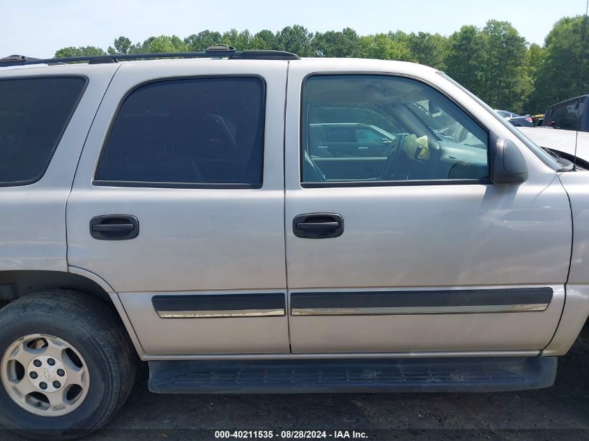 2004 Chevrolet Tahoe Ls VIN: 1GNEC13V84J319440 Lot: 40211535