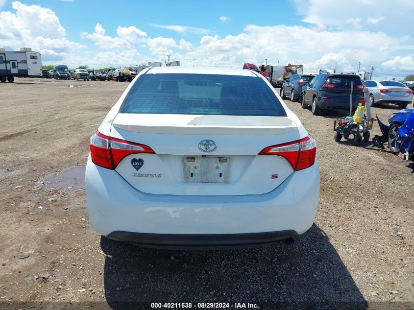 2015 Toyota Corolla S Plus VIN: 5YFBURHE8FP202701 Lot: 40211538