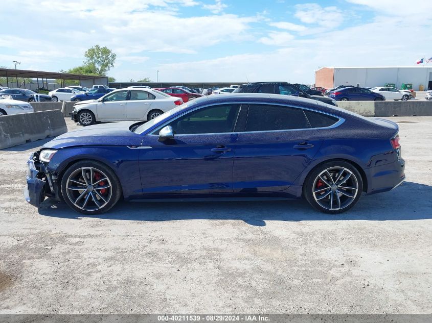 2018 Audi S5 3.0T Premium Plus VIN: WAUB4CF57JA084134 Lot: 40211539