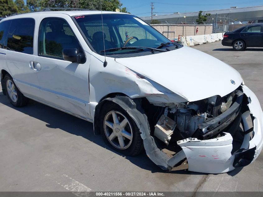 2001 Nissan Quest Gle VIN: 4N2ZN17T71D812997 Lot: 40211556