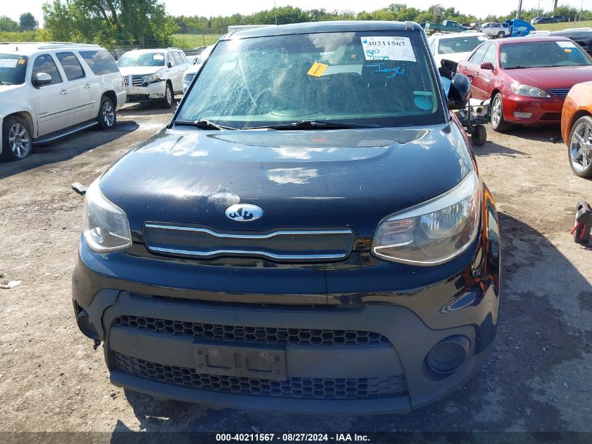 2018 Kia Soul VIN: KNDJN2A27J7539595 Lot: 40211567