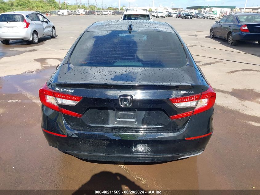 2019 Honda Accord Lx VIN: 1HGCV1F16KA036293 Lot: 40211569