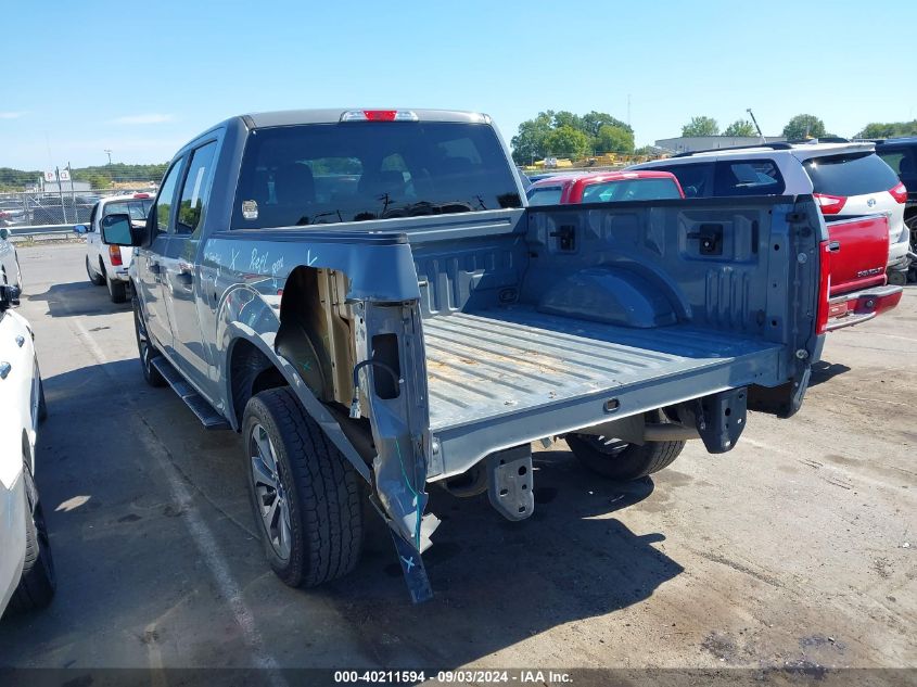 2019 Ford F-150 Xl VIN: 1FTEW1EP4KKD80127 Lot: 40211594