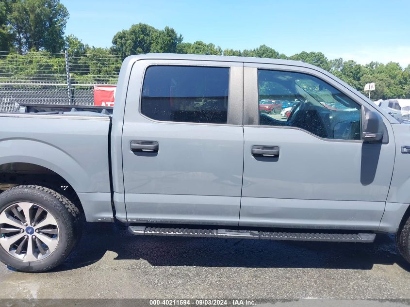 2019 Ford F-150 Xl VIN: 1FTEW1EP4KKD80127 Lot: 40211594