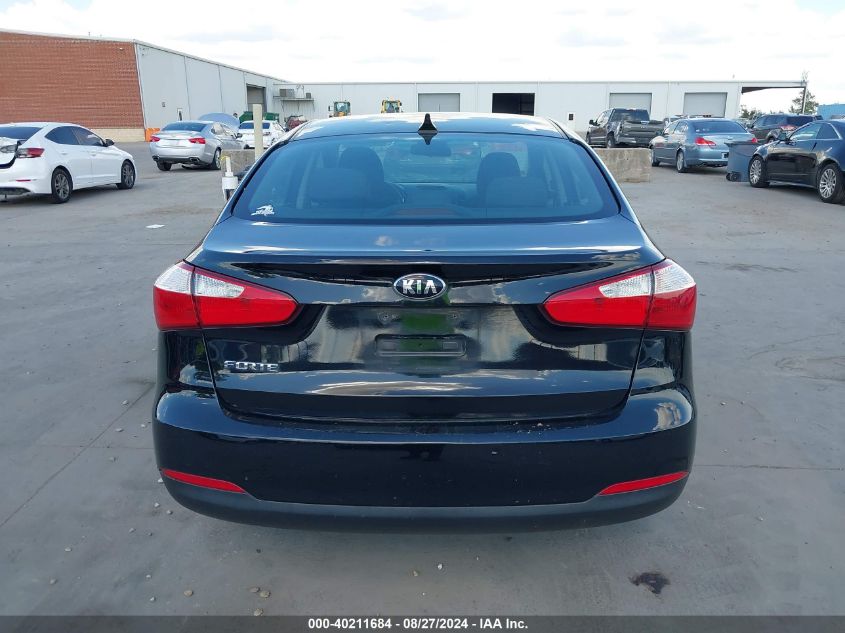 2016 Kia Forte Lx VIN: KNAFX4A60G5438138 Lot: 40211684