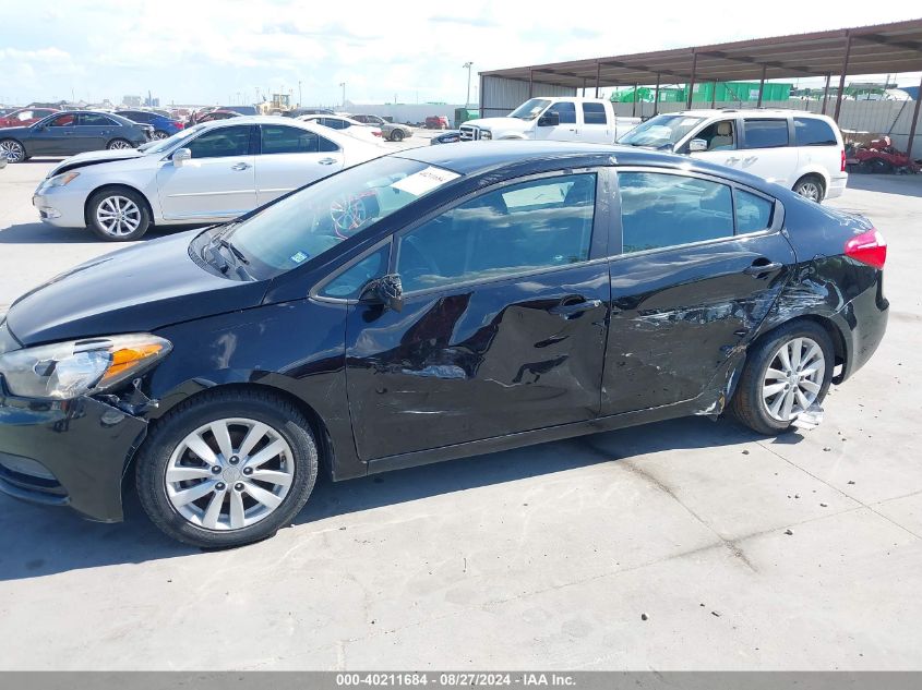 2016 Kia Forte Lx VIN: KNAFX4A60G5438138 Lot: 40211684