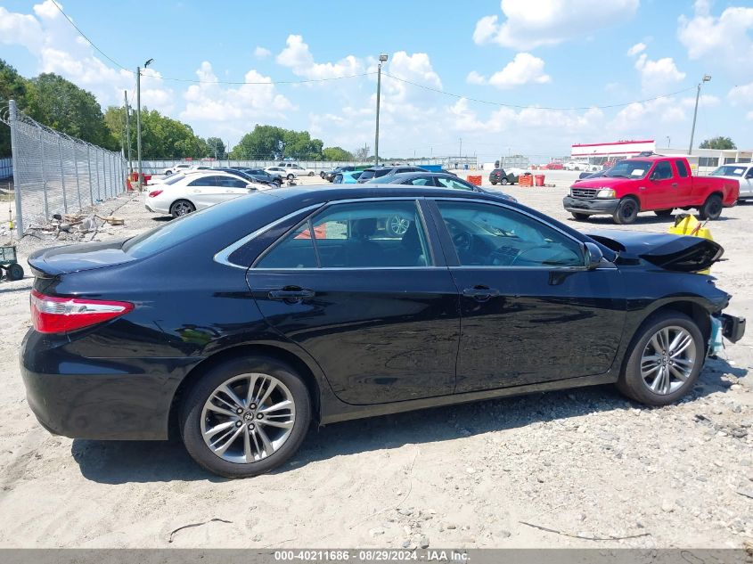 2016 Toyota Camry Se VIN: 4T1BF1FK0GU190564 Lot: 40211686