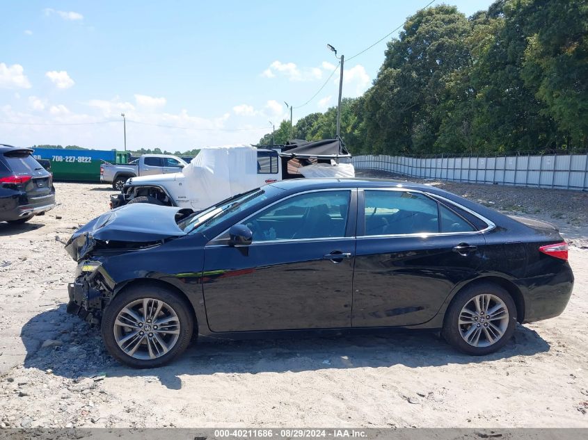 2016 Toyota Camry Se VIN: 4T1BF1FK0GU190564 Lot: 40211686