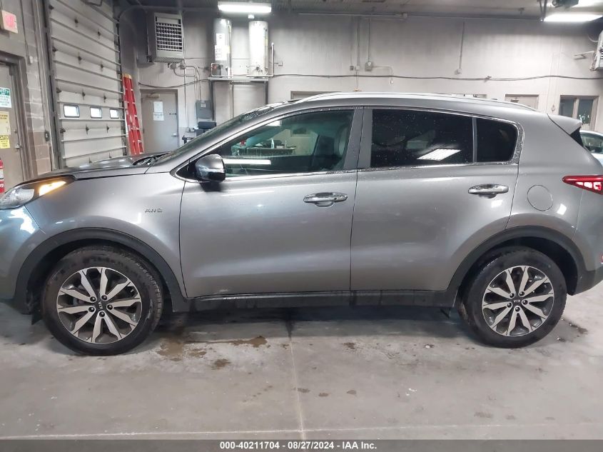 2017 Kia Sportage Ex VIN: KNDPNCAC5H7117666 Lot: 40211704