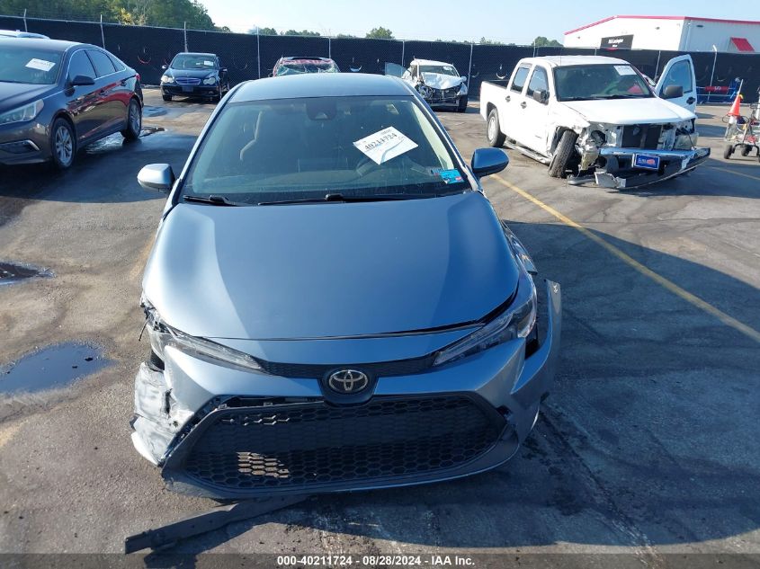 2020 Toyota Corolla Le VIN: JTDEPRAE4LJ068672 Lot: 40211724